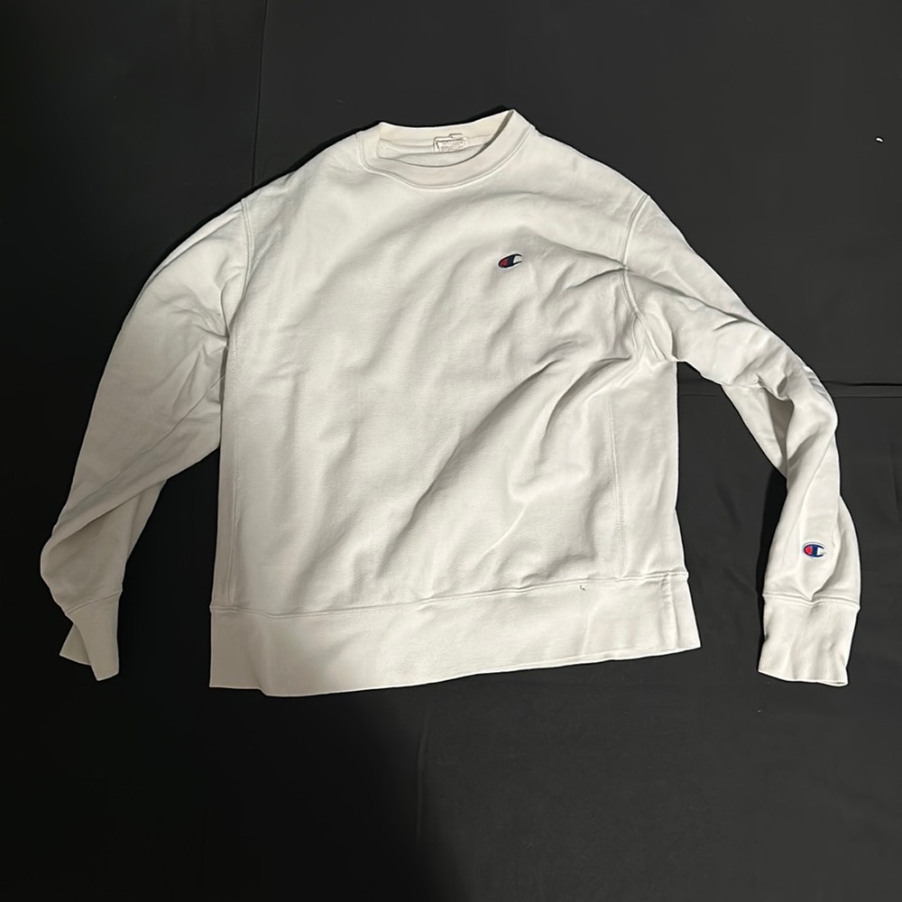 White champion crew neck men’s